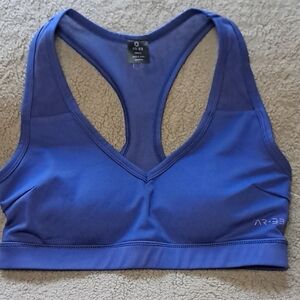 NWT AR-33 Dark Blue Sports Bra Womens Small